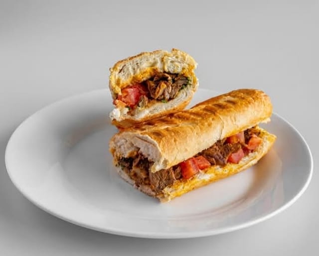 Tri-Tip Shawarma Wrap.