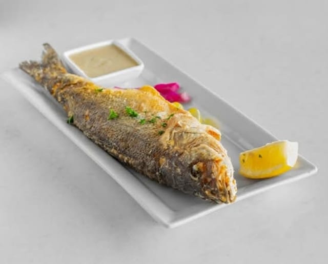 Grilled Seabass.